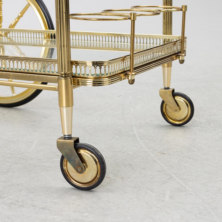 A serving trolley, second half of the 20th century.