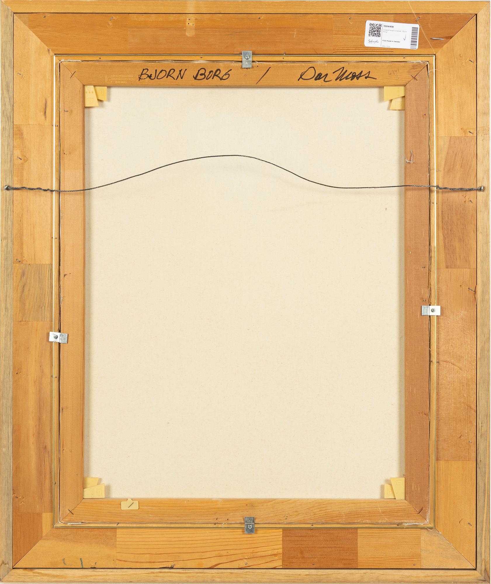 Unidentified artist, "Björn Borg".