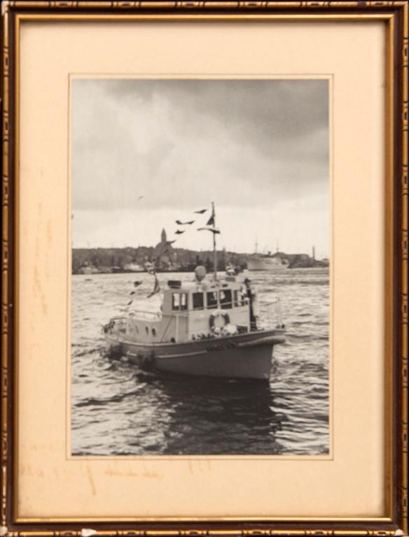 Photographs, 9 pcs, marine subjects, 1940s/50s.