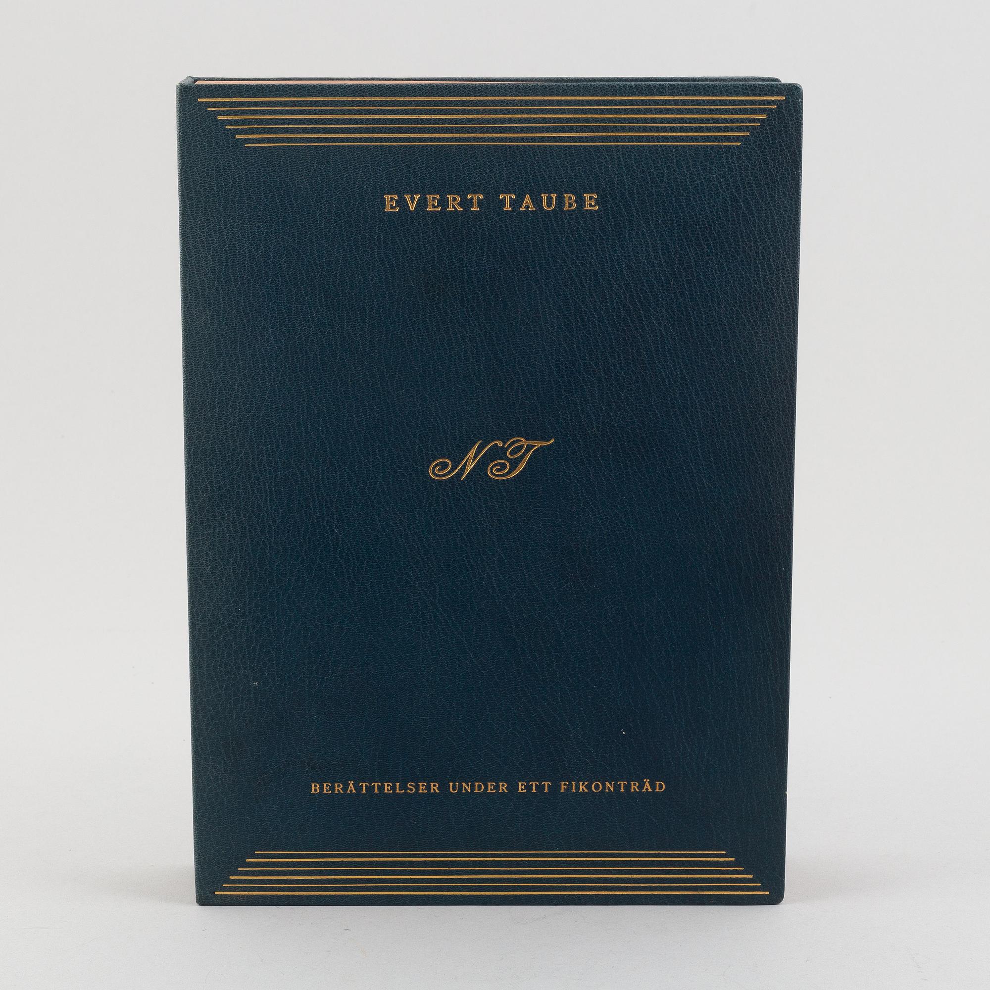 Unikt arbetsmaterial för en bok av Evert Taube.