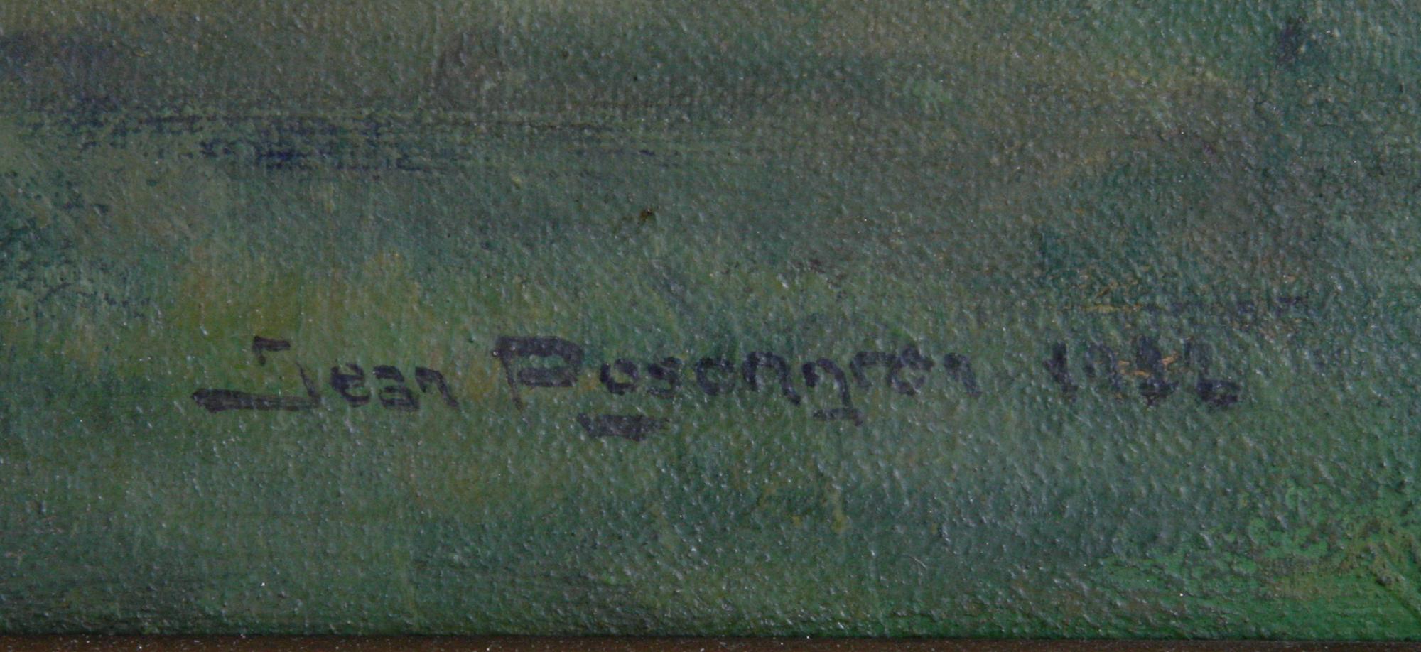 ROSENGREN, JEAN. Olja på duk, sign o dat 1922.