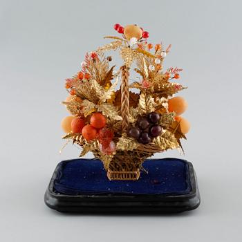 A table decoration, late 19th century.