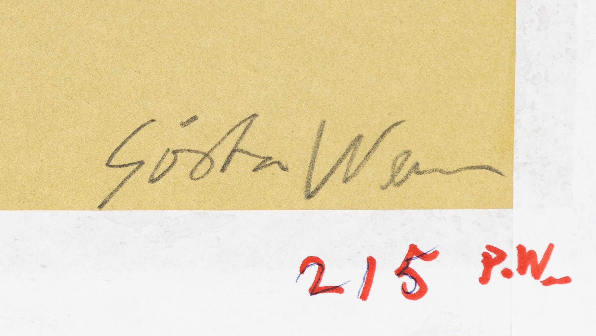 Gösta Werner, "Den flygande holländaren".