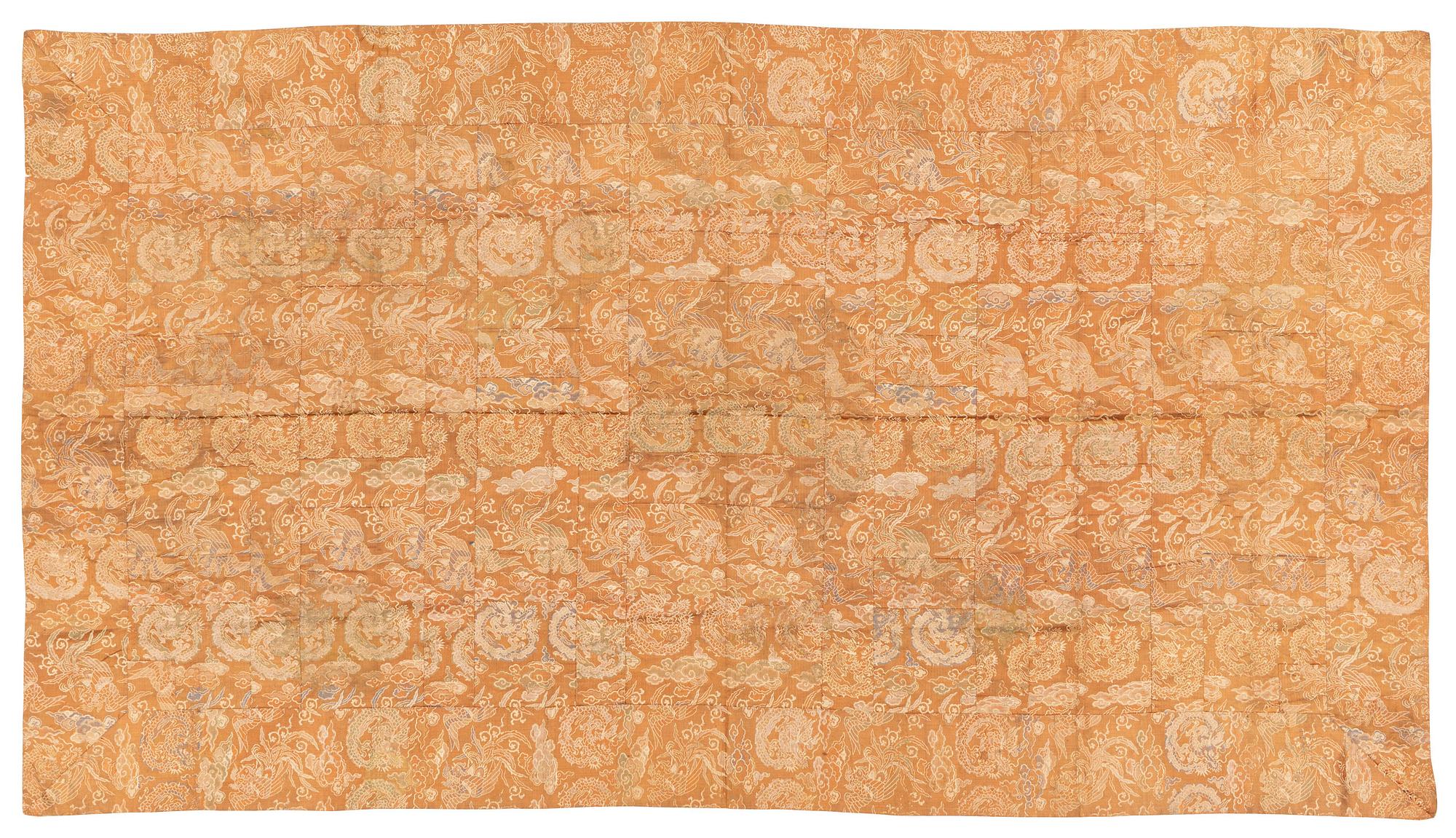Buddhistisk munkmantel, Kesa, siden, 1800-tal.