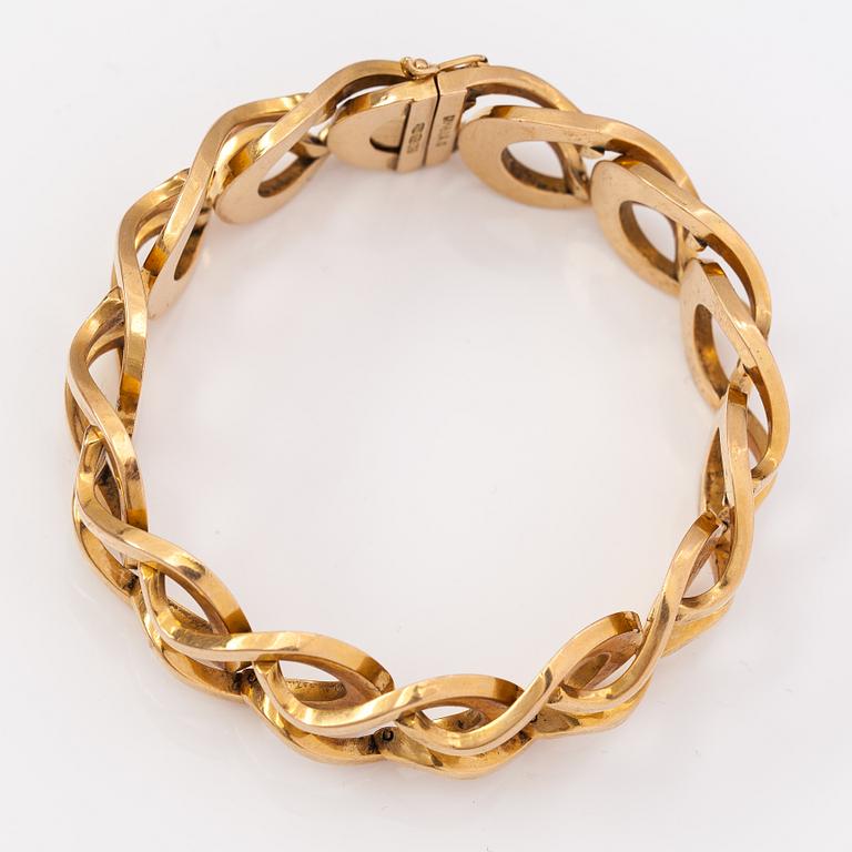 Brevettato, Armband, 18K guld. Vicenza, Italien.