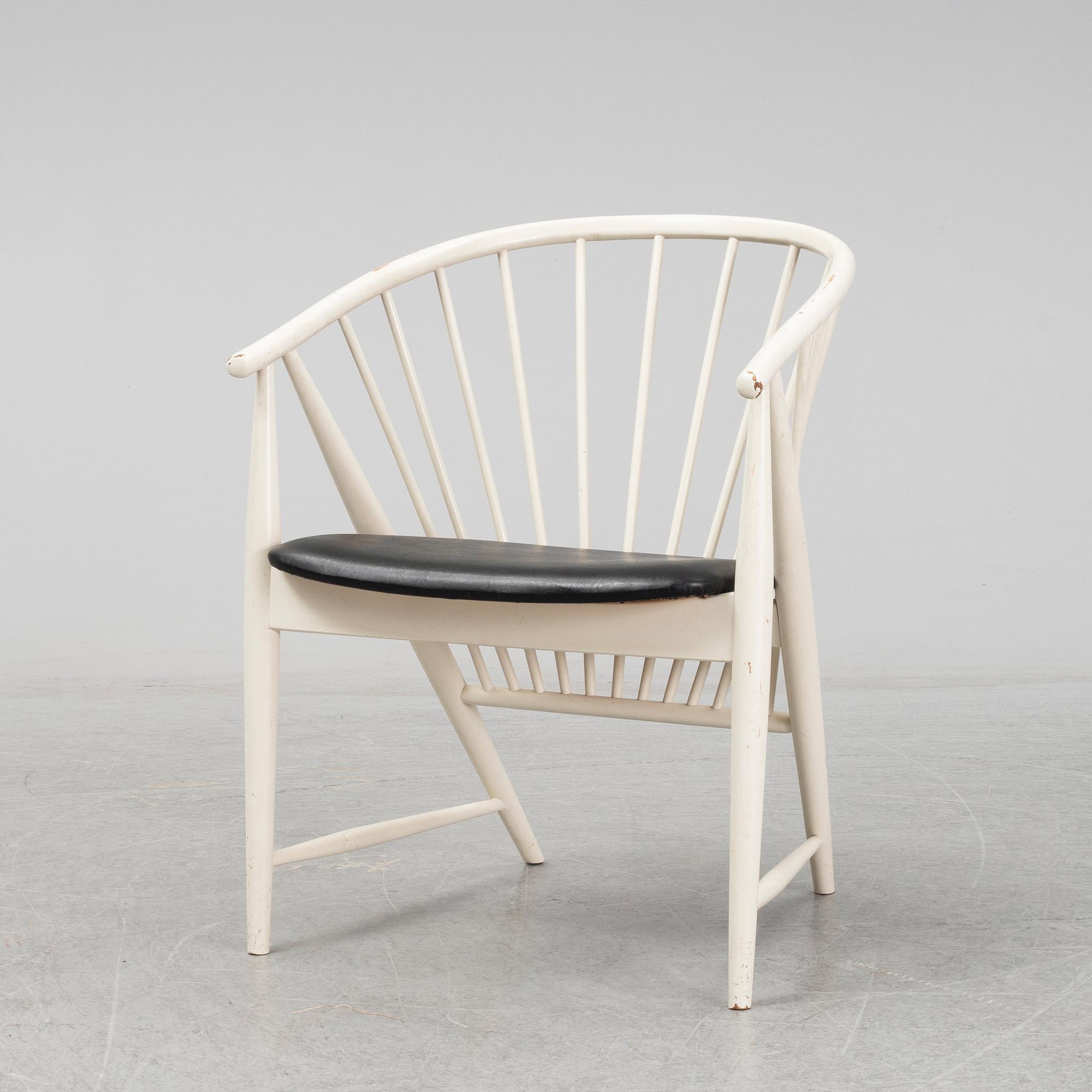 SONNA ROSÉN, fåtölj, "Solfjädern", Nesto Nässjö Stolfabrik AB.