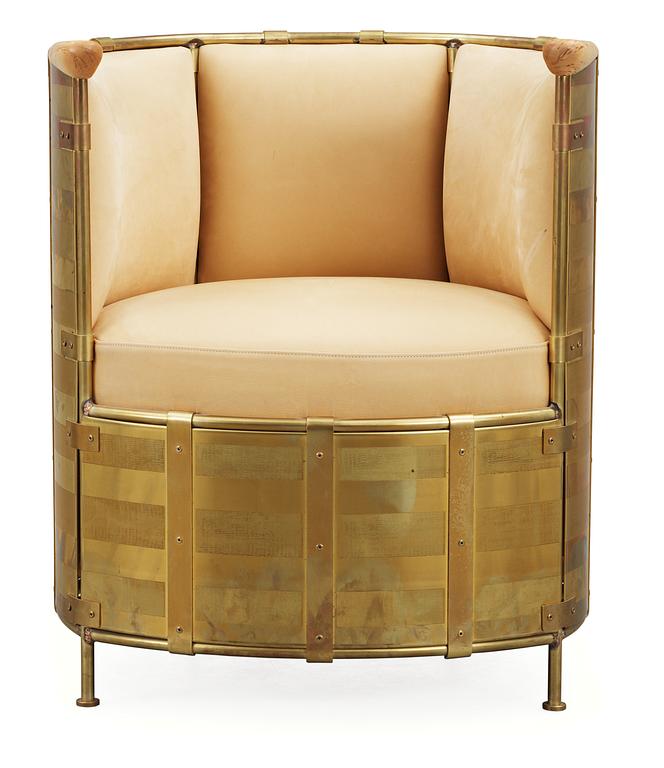A Mats Theselius 'El Dorado' arm chair, by Källemo, Sweden,