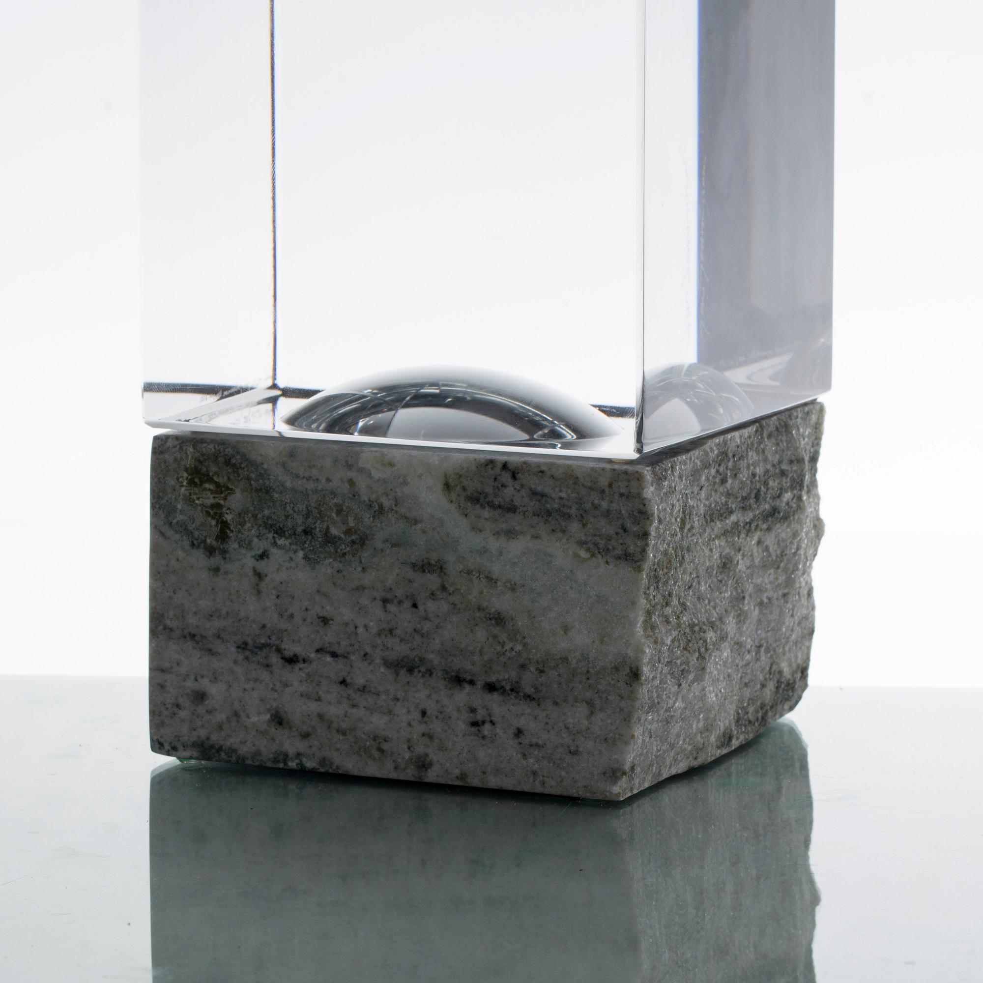 SKULPTUR, glas, Jan Johansson, Orrefors 2001.