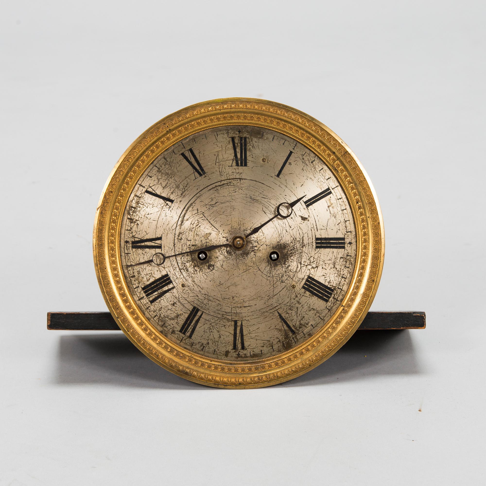 A mid 19th Century Biedermeier wall clock.