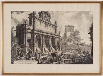 Giovanni Battista Piranesi, From: "Vedute di Roma".