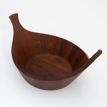 Jens Quistgaard, a teak bowl, Denmark 1950's/60's.