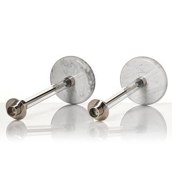 Tecnolumen, a pair of 'Bauhaus Sabbath' candlesticks, model SL30.
