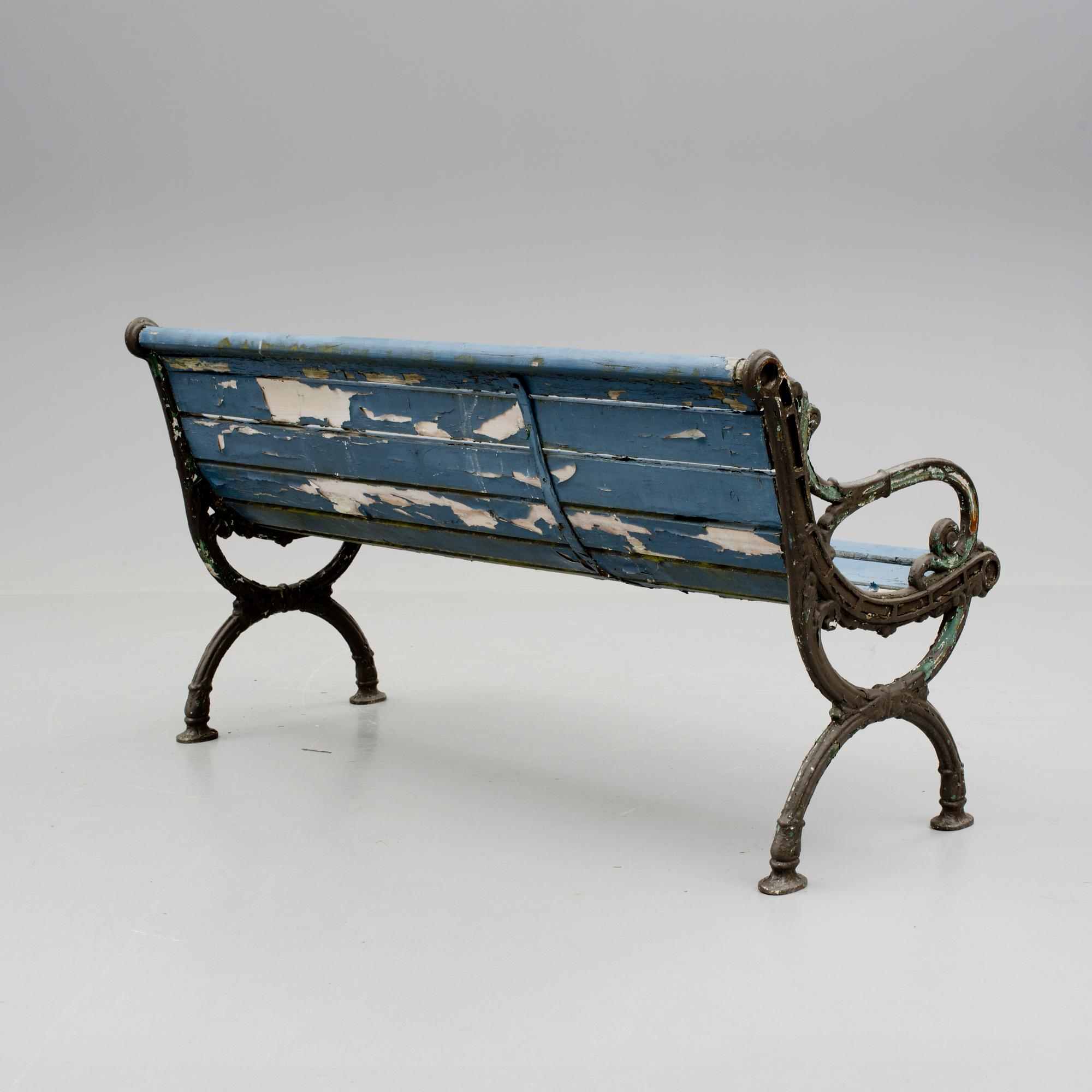 TRÄDGÅRDSSOFFA, 1800-talets slut.