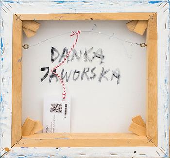 DANKA JAWORSKA, oljemålning på duk, signerad.