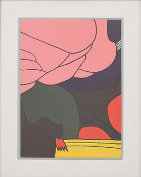 A JOAN GARDY ARTIGAS LITHOGRAPHE IN COLOURS, from Derrière le Miroir no 250 1982.