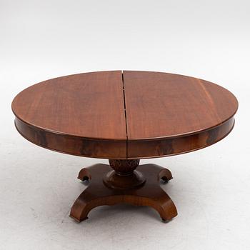 A mahogny dining table, 1860's.