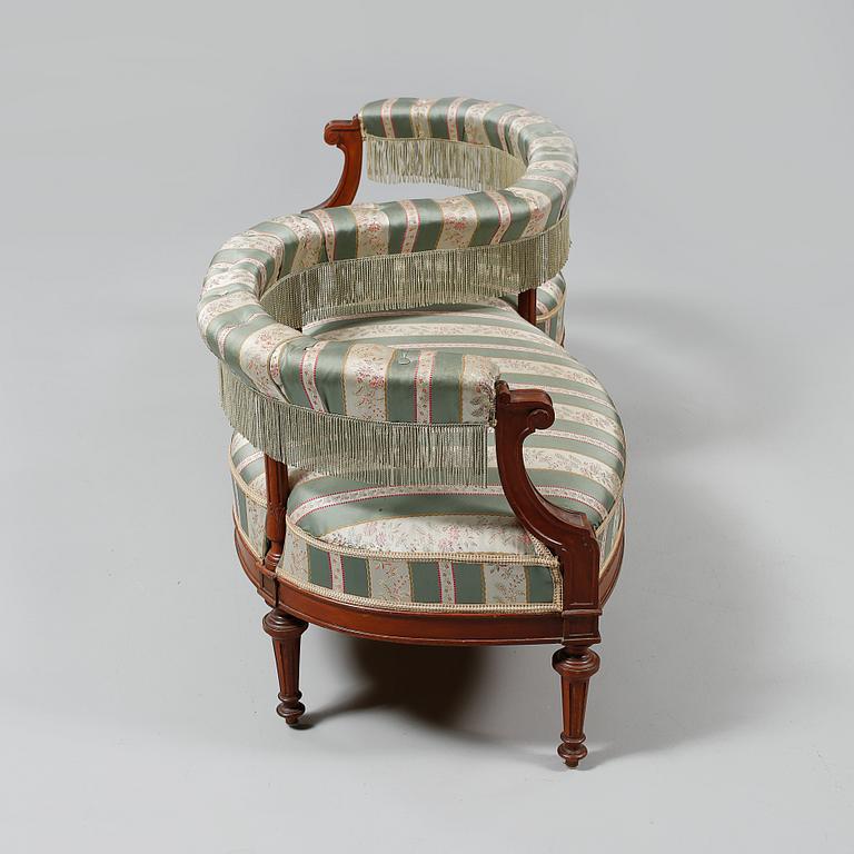 FÄSTMANSSOFFA, 1800-talets andra hälft.