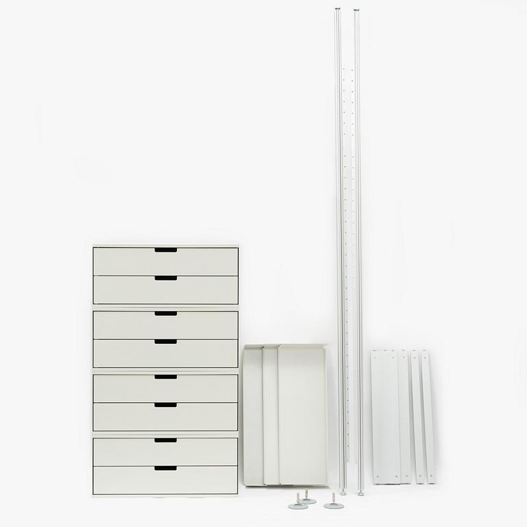 Dieter Rams, hyllsystem, modell 606, "Universal shelving system", Vitsoe.