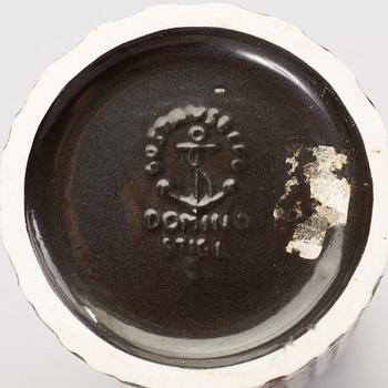 A 'Domino' stoneware vase by Stig Lindberg, Gustavsberg.