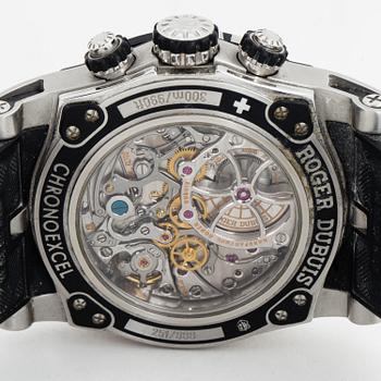 ROGER DUBUIS, Easy Diver, Chronoexcel, wristwatch, chronograph, 46 mm.