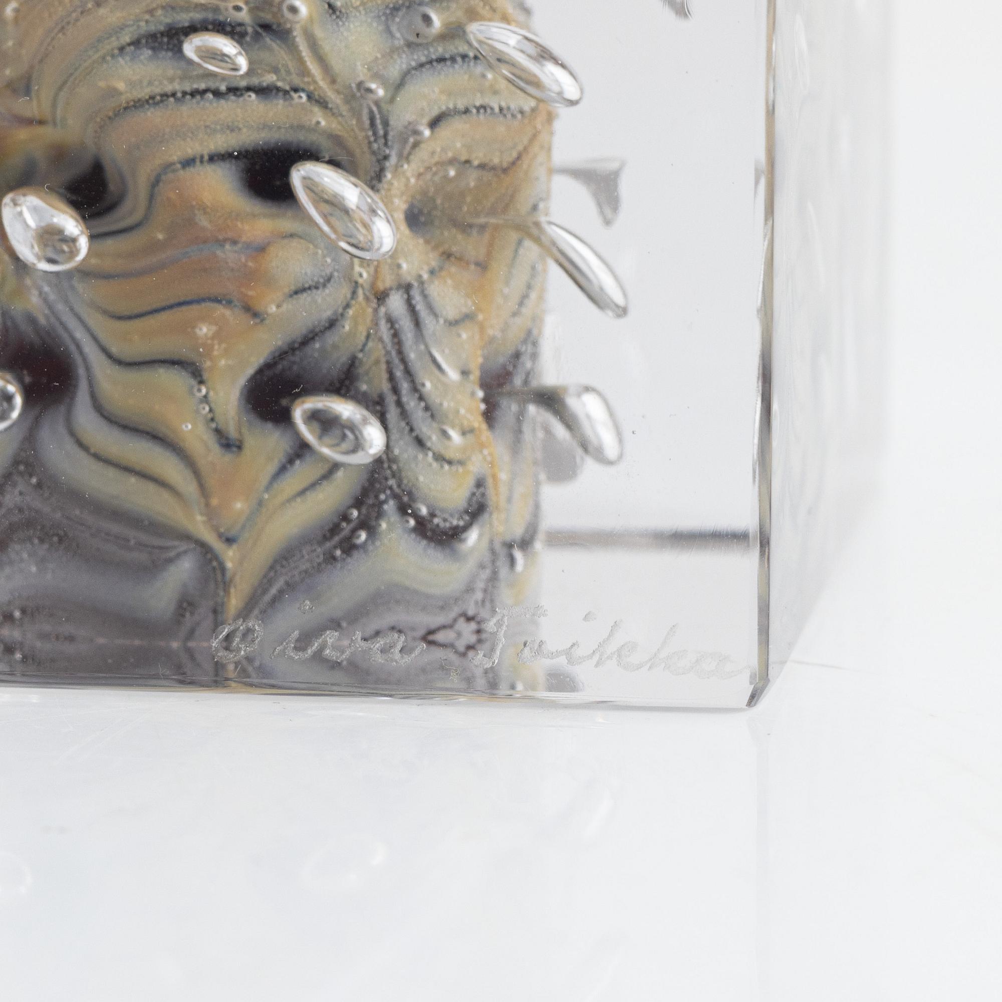 Oiva Toikka, årskub 1979, glas, Nuutajärvi, Finland.