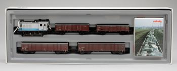PARTI TÅGSATS, 3 st, Märklin H0 2839, 2845 och 2848. 1900/2000-tal.