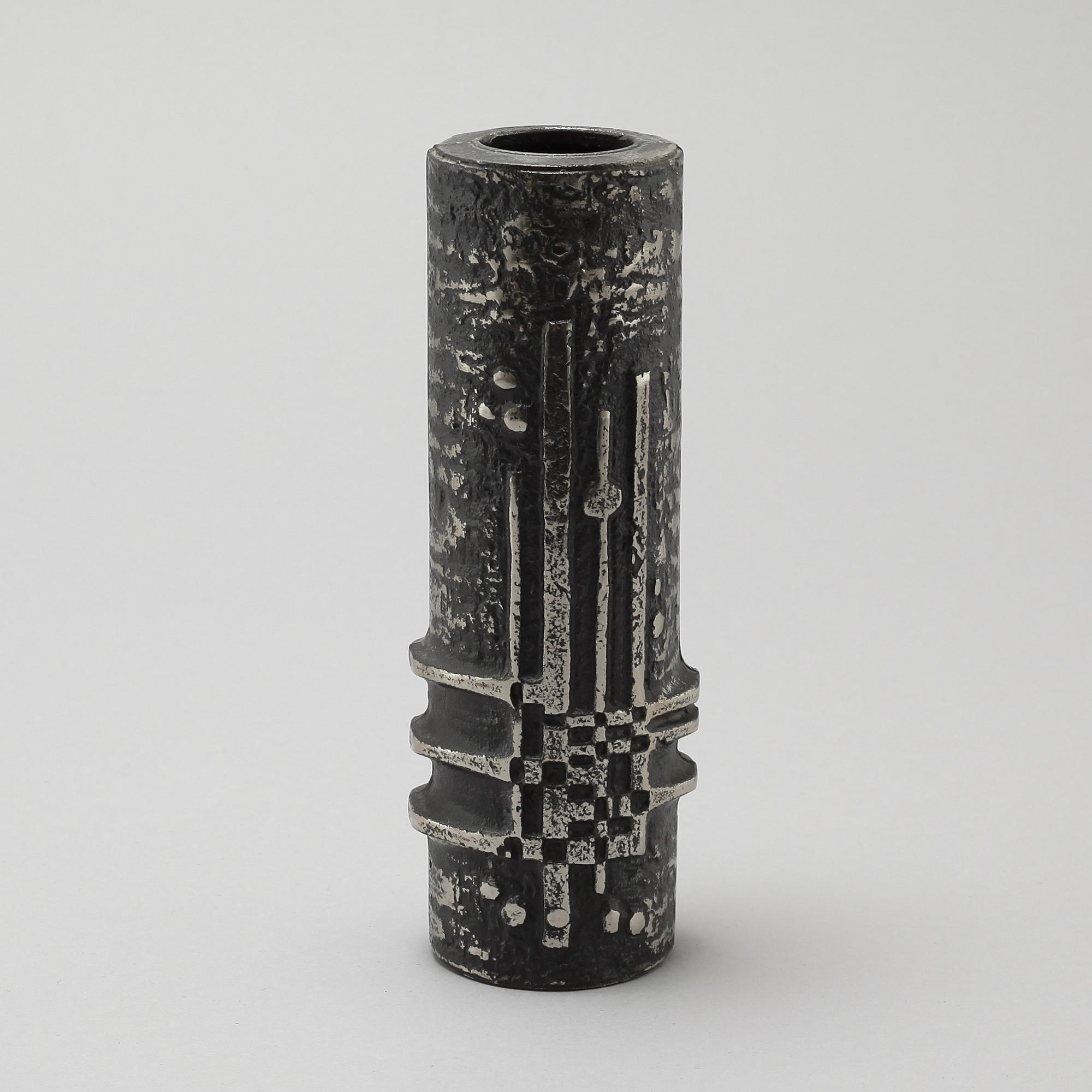 OLAV JOA, vas, ”Steel art”, Polaris Fabrikker, Norge, modell formgiven och i produktion 1972.