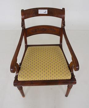 KARMSTOL, semempire, 1800-tal.