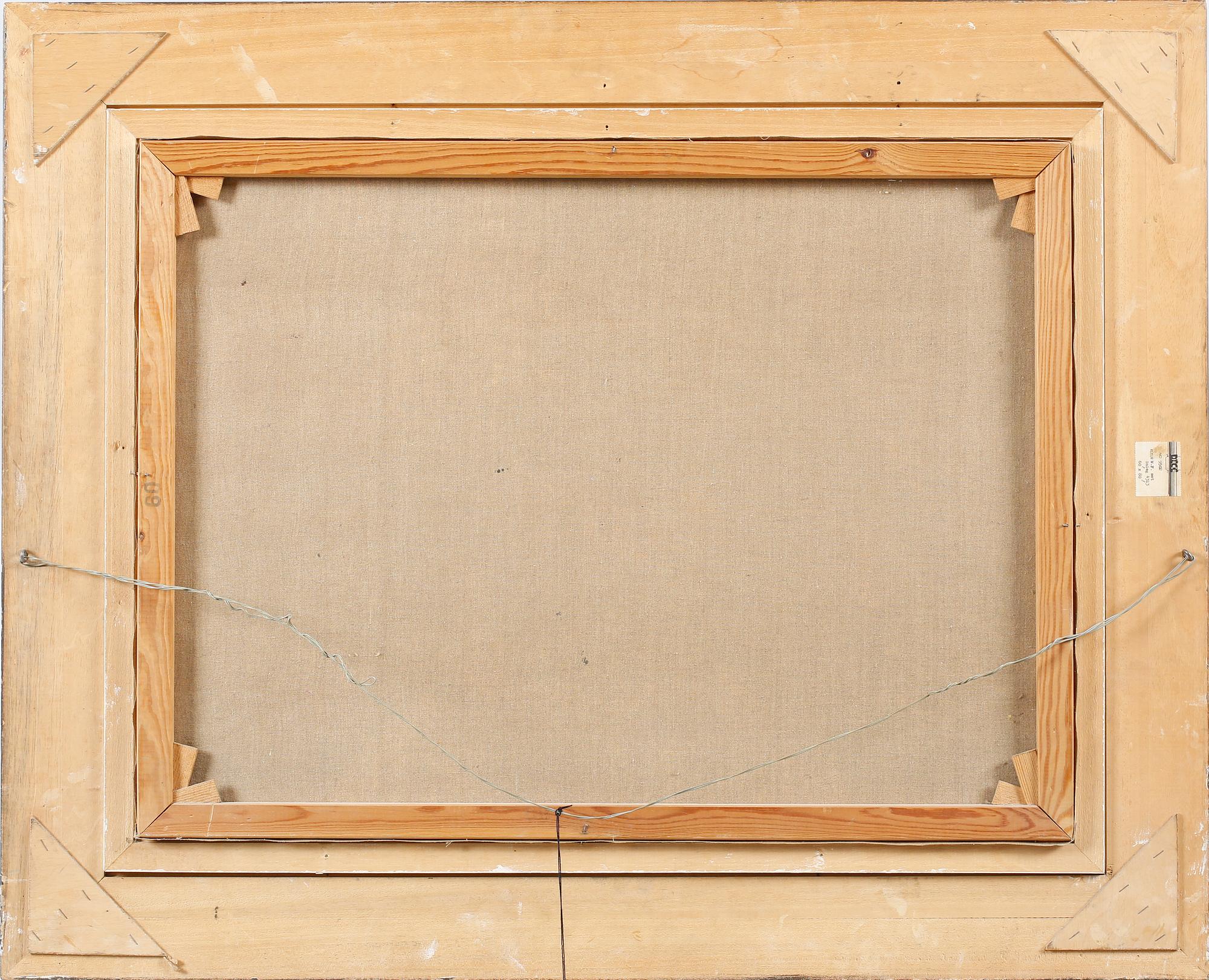 BELA BALOGH, olja på duk, signerad.