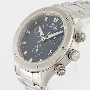 Sjöö Sandström, Lady Extreme, wristwatch, chronograph, 37 mm.