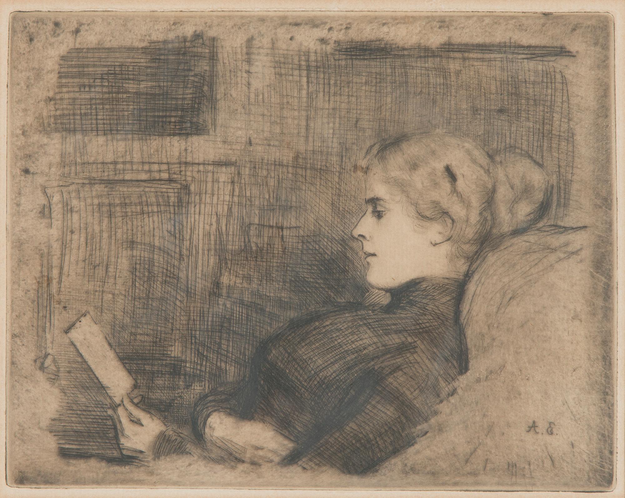 Albert Edelfelt, Marie von Heiroth.