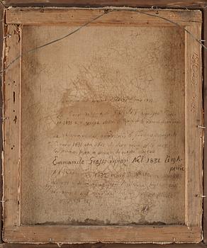 OKÄND KONSTNÄR, olja på duk, italiensk skola, 1700/1800-tal.
