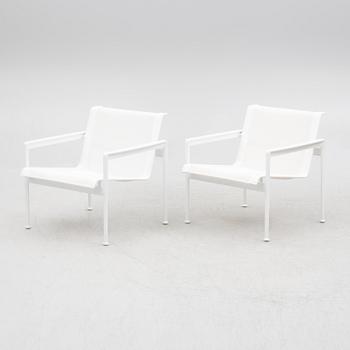 Richard Schultz, fåtöljer, ett par, "1966 Lounge Chair", Knoll.