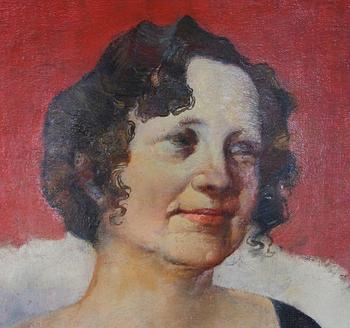 HOFLUND, IVAN. Olja på duk, sign o dat 1937.