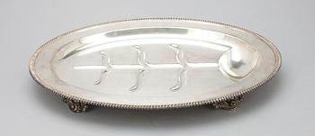 STEKFAT, plate, EGW & Son, USA. 1900-tal.