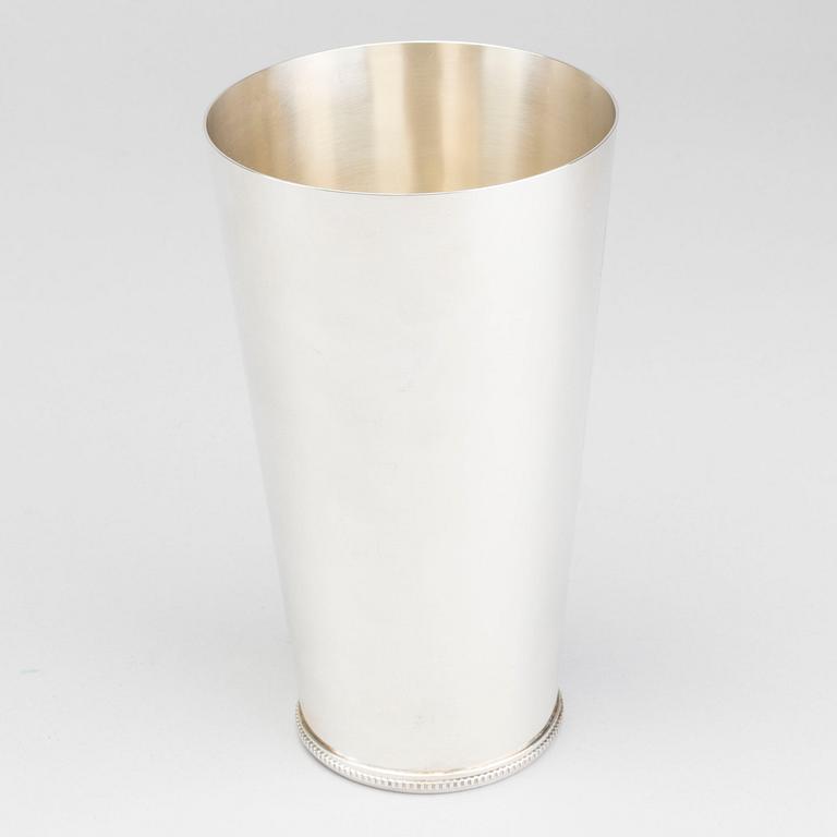 WIWEN NILSSON, bägare, silver, Lund 1960,