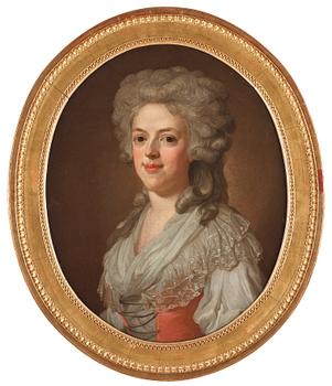 462. Lorens Pasch d y, "Christina Maria von Hermansson" (1768-1810).