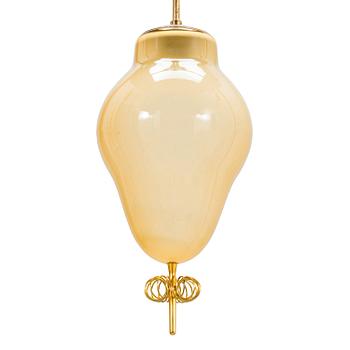 PAAVO TYNELL, a mid-20th century '1090' pendant light for Taito.