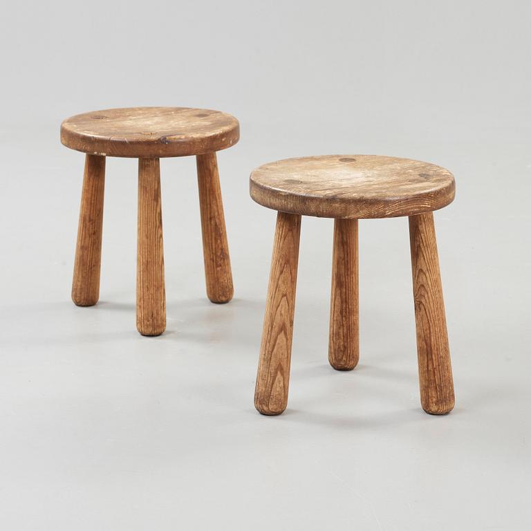 AXEL EINAR HJORTH, pallar, ett par, Nordiska Kompaniet 1930-tal.