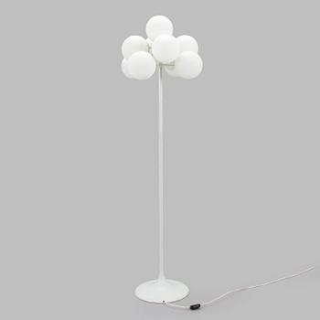 Max Bill, a 1960s/70s floor light, Temde Leuchte, Switzerland.