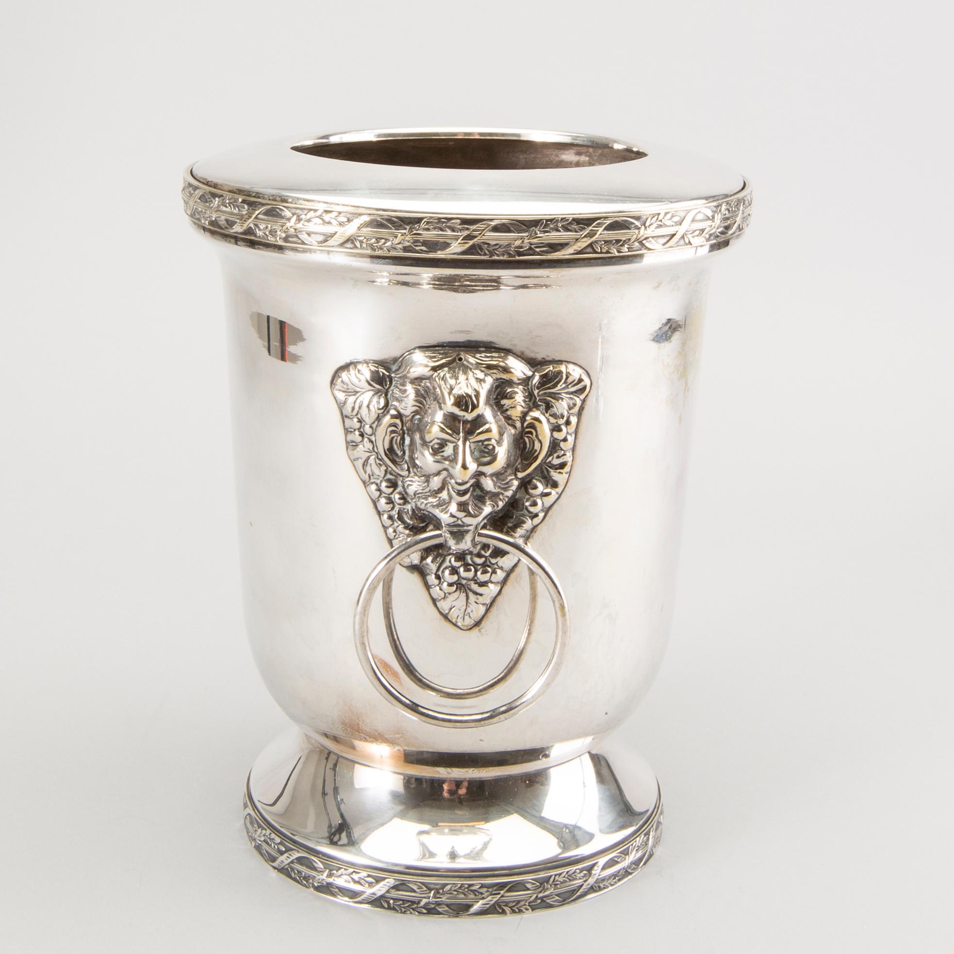 A Brazilian epns champagne cooler mid 1900s.