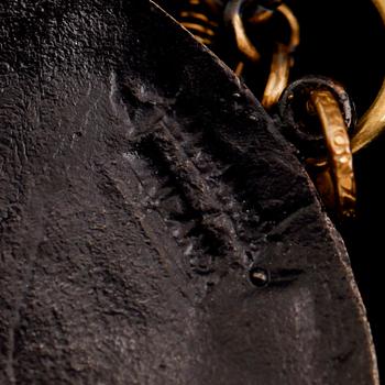 SMYCKEN, 4 st, patinerad brons, Pentti Sarpaneva, Kalevala, Finland, 1900-talets andra hälft.