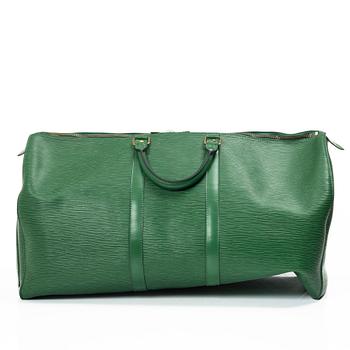 Louis Vuitton, weekend bag, "Keepall 55 Epi", 1994.