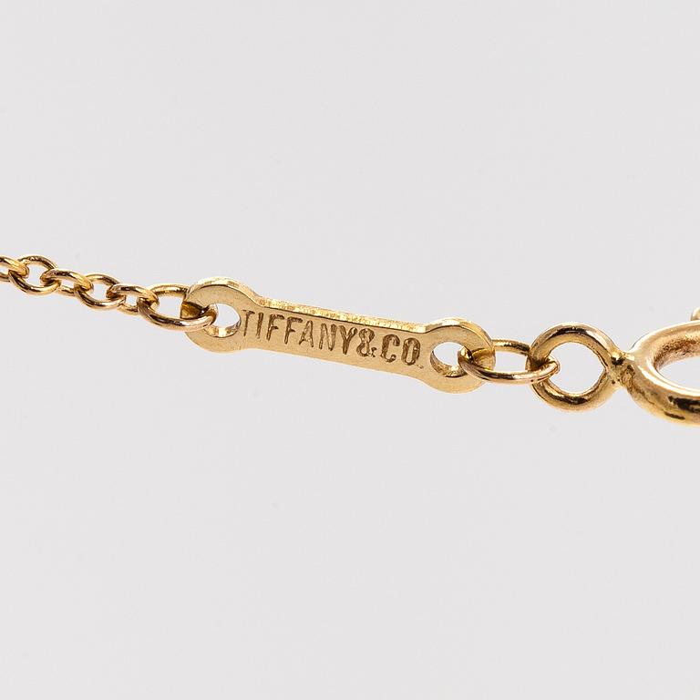 Tiffany & Co, Elsa Peretti, kaulakoru, "Bean", 18K kultaa.