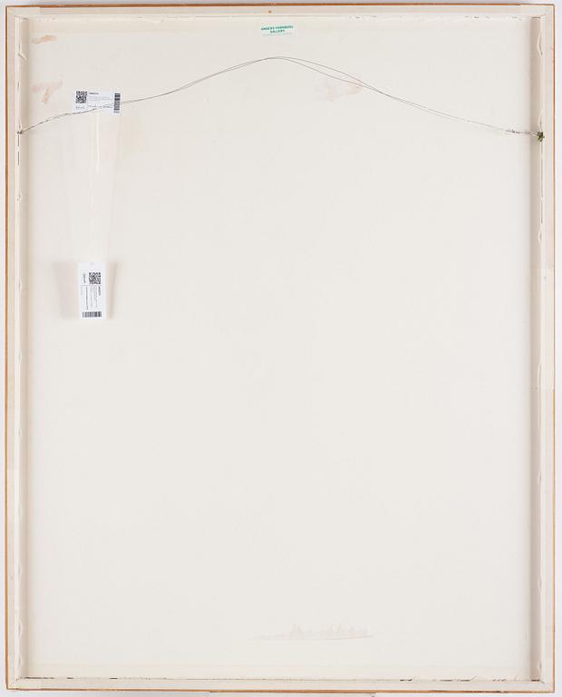 Donald Baechler, träsnitt med relief. Signerad, daterad 1990 och numrerad 6/35.