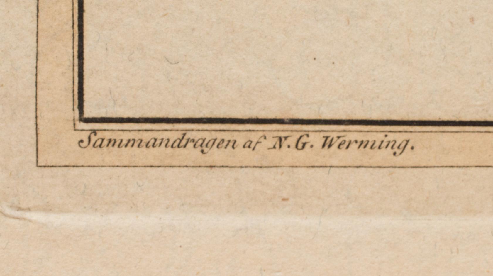 KARTOR, 46 st, N.G Werming, 1800-tal.