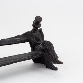 KG Bejemark, sculpture, bronze, signed.