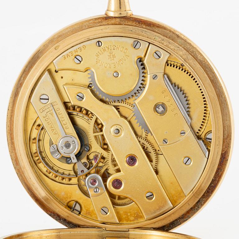 Vacheron & Constantin, Genève, 18K gold, pocket watch, 53 mm.