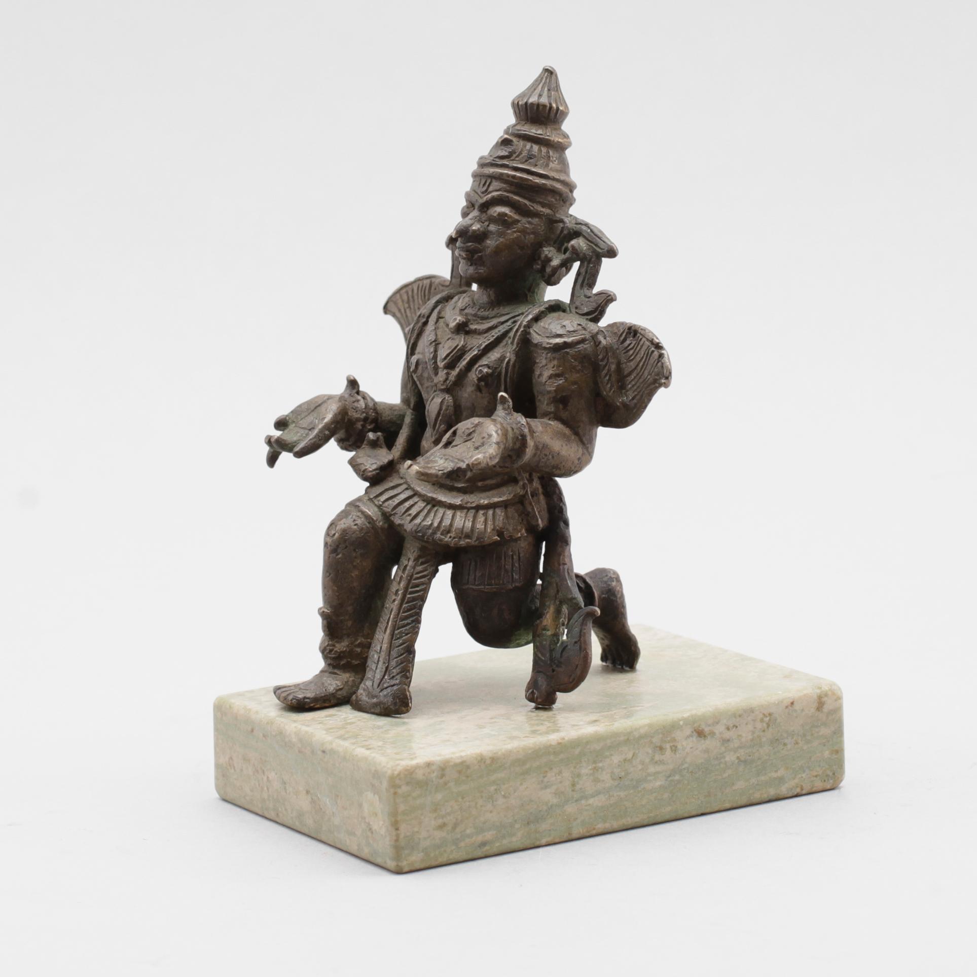 FIGUR, brons, troligen Indien, 1900-tal.