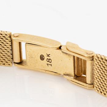 Omega, armbandsur, 18K guld, 17 mm.